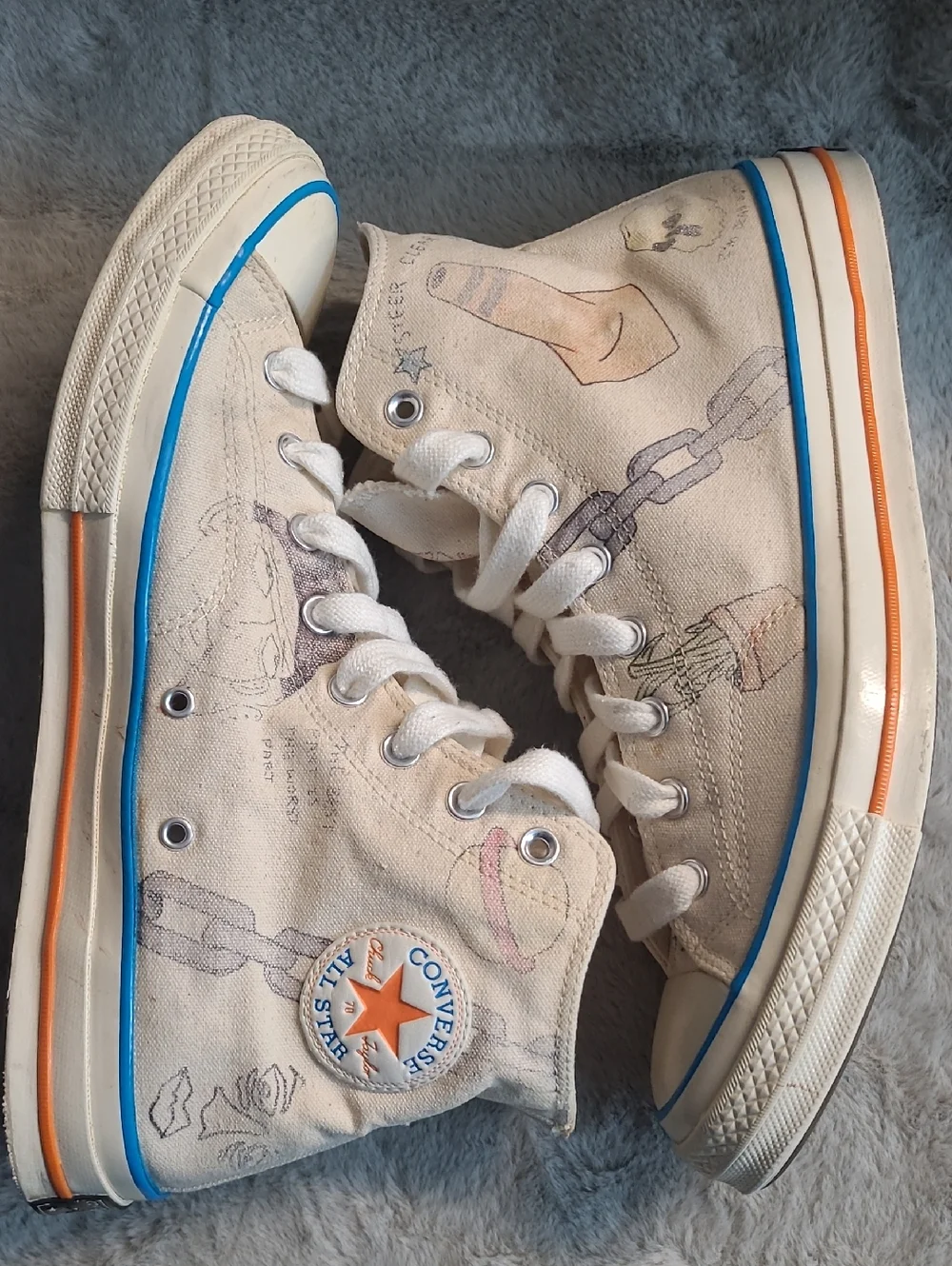 Converse X Tyler, The Creator Footlocker Artist Series CTAS Mens 12 - Picture 9 of 10